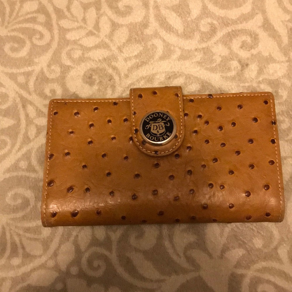 Dooney and Bourke ostrich wallet